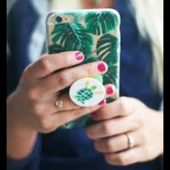 Green Turtle Phone Stand - Picture 3 of 5